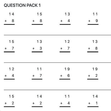 Image result for Addition Worksheets PDF