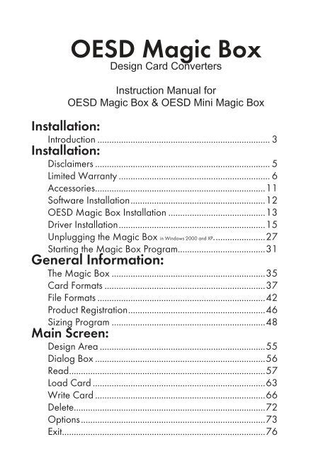 Toradh íomhá ar Magic Box Embroidery