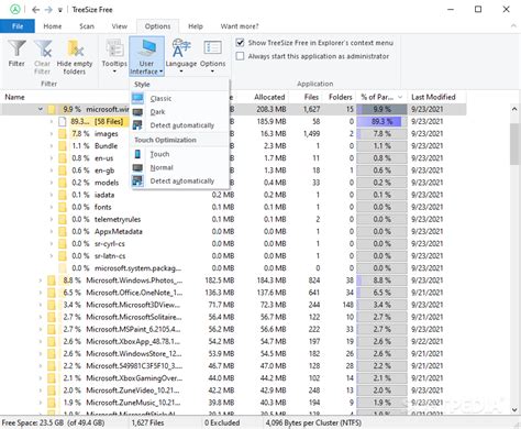 Image result for TreeSize Pie-Chart