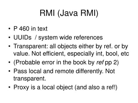 Explain the Use of RMI in Java に対する画像結果
