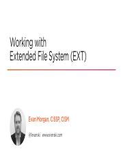 Image result for Extended File System