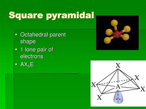 Image result for Square Pyramidal Molecular Structure