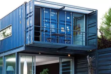 Image result for Container Homes with a Courtyard in Between