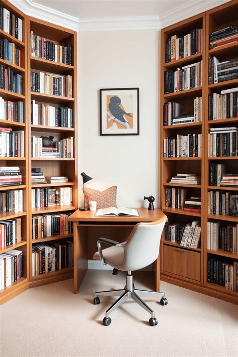 Image result for Very Simple Home Library Design