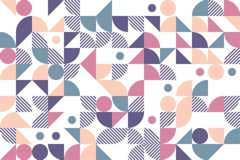 Toradh íomhá ar Pastel Geometric Pattern