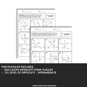Parallel Lines Slope-Intercept Form に対する画像結果