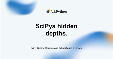 Image result for SciPy Library