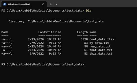 Image result for PowerShell Directory Listing