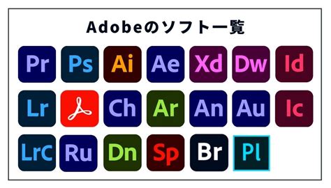 Adobe Programs List に対する画像結果