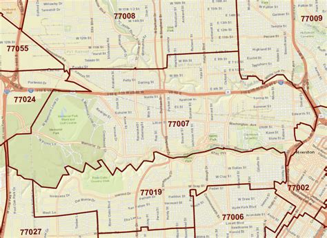 Image result for 77096 Zip Code Map