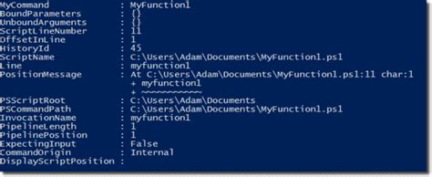 PowerShell MyInvocation에 대한 이미지 결과