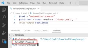 Afbeeldingsresultaten voor PowerShell ASCII GUI