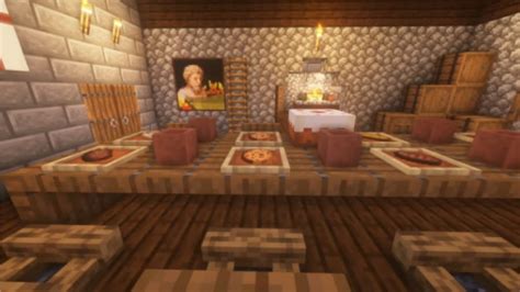 Toradh íomhá ar Minecraft Kitchen Table Design