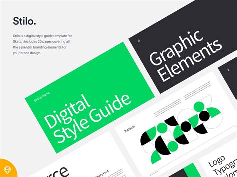 Toradh íomhá ar Digital Style Guide Template