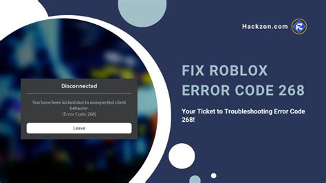 Image result for Roblox Exploits 268 Error