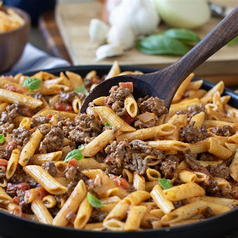 Image result for Ground Beef Pasta