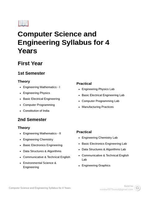 Image result for Be Computer Science Engineering Syllabus