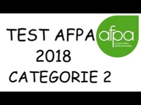 Afbeeldingsresultaten voor Test AFPA