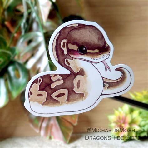 Image result for Yellow Ball Python Sticker