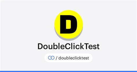 Toradh íomhá ar Double Click Test