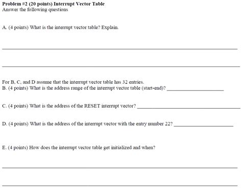 Image result for Intel Interrupt Vector Table
