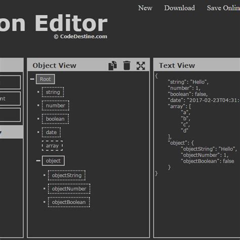 Image result for Ace JSON Editor