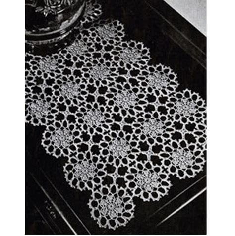Afbeeldingsresultaten voor Vintage Crochet Table Runner Patterns