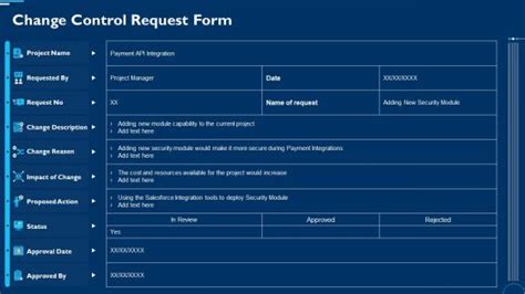 Project Document Control Request Form Template に対する画像結果