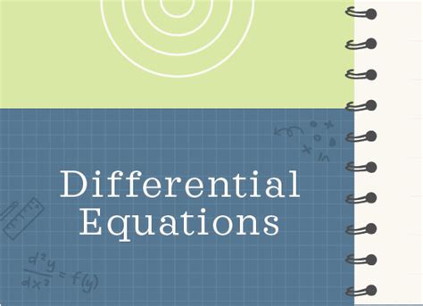 Mixing Problems Differential Equations に対する画像結果