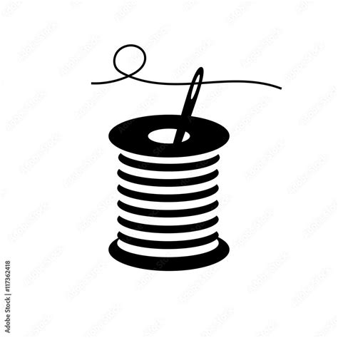 Image result for Thread Spool Needle Icon
