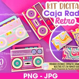 Toradh íomhá ar Retro Radio Box Keychain