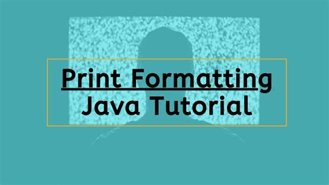 Image result for Java Print Formatting Basics