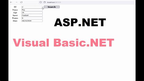 Save Data ASP.NET SQL Server に対する画像結果