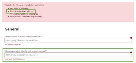 Image result for Error Message for Empty Field Sample
