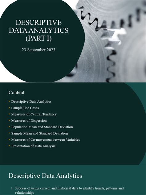 Image result for Descriptive Data Analysis Methods Example