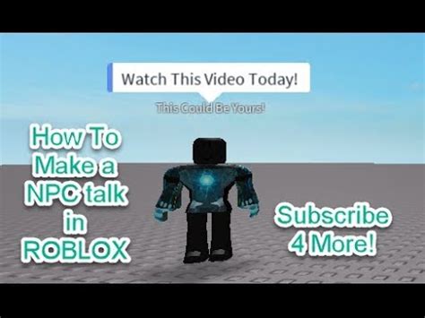 Toradh íomhá ar How to Make a NPC Talk in Roblox Studio 2021