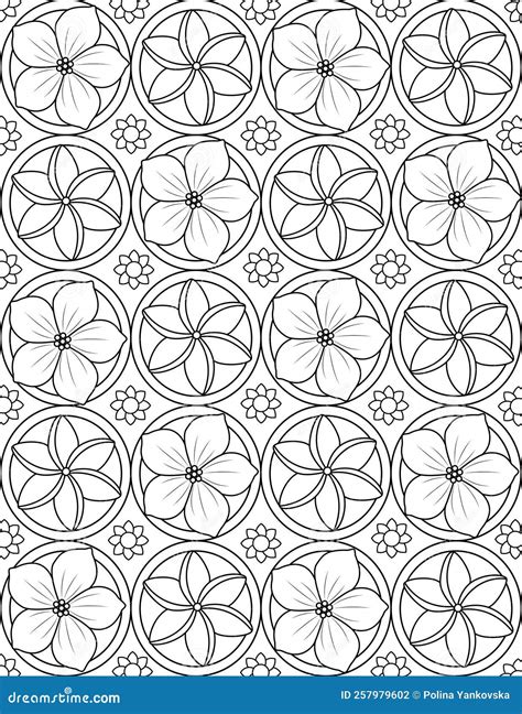 Toradh íomhá ar Seem Less Pattern Coloring Page