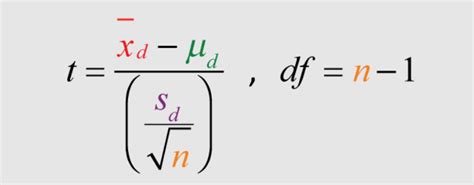 Image result for Two-Sided T-Test Formula
