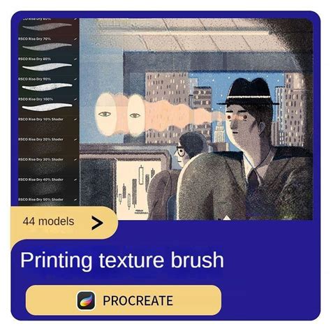 Toradh íomhá ar Procreate Magazine Texture