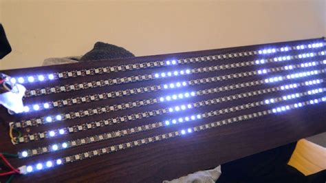 Toradh íomhá ar Scrolling Text LED Matrix