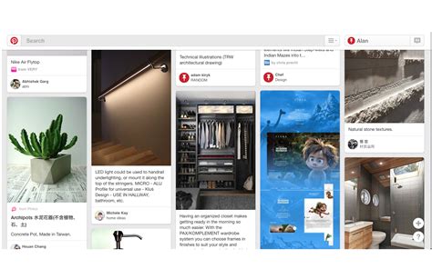 Image result for Pinterest Layout Design