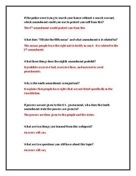 15th Amendment WebQuest Answer Key に対する画像結果