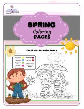 Image result for Pre-K Spring Coloring Pages