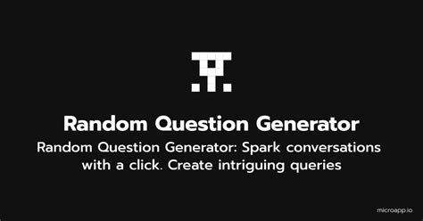 Random Question Generator に対する画像結果