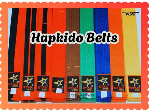 Hapkido Belts に対する画像結果