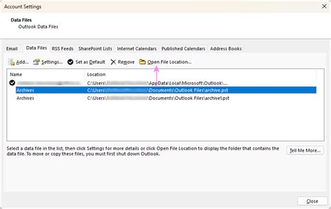 Find Archived Emails Outlook に対する画像結果
