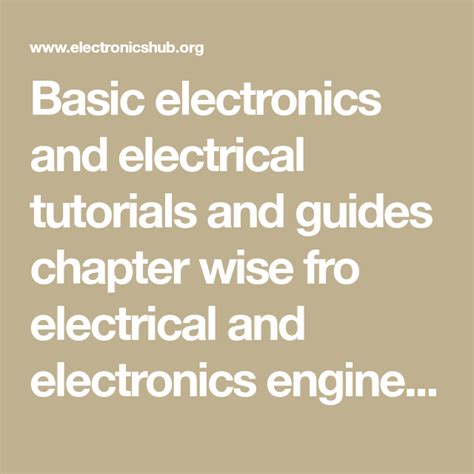 Image result for Electrical Tutorial Basic