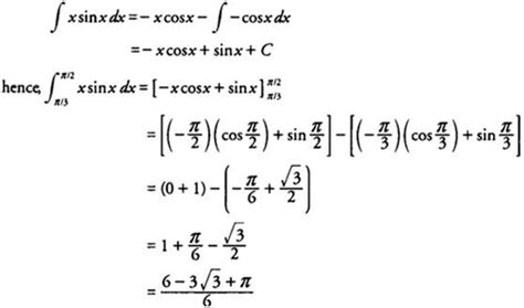 Image result for Definite Integral Formula Sheet