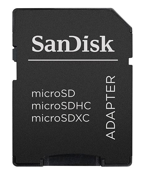 SanDisk MicroSD to SD Memory Card Adapter - Walmart.com