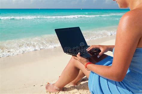 Image result for Beach Pictures with People Using Computer